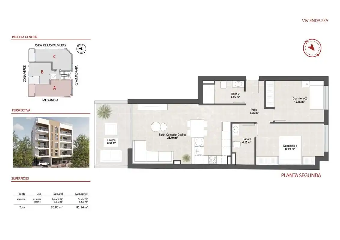 Apartamento en venta en Lo Pagán