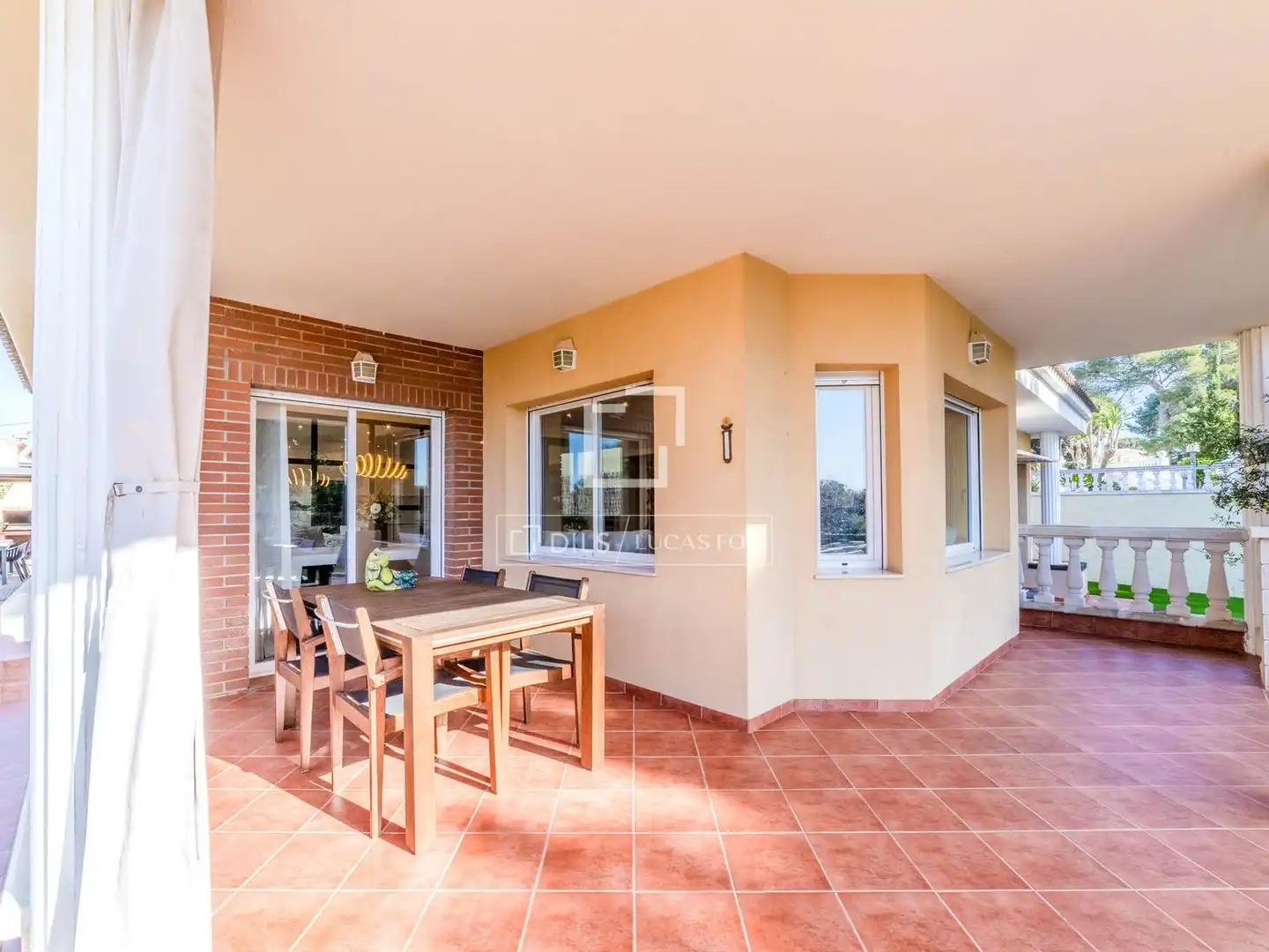 Terraza de Casa o chalet en venta en Sant Pere de Ribes con Aire acondicionado, Calefacción y Jardín privado