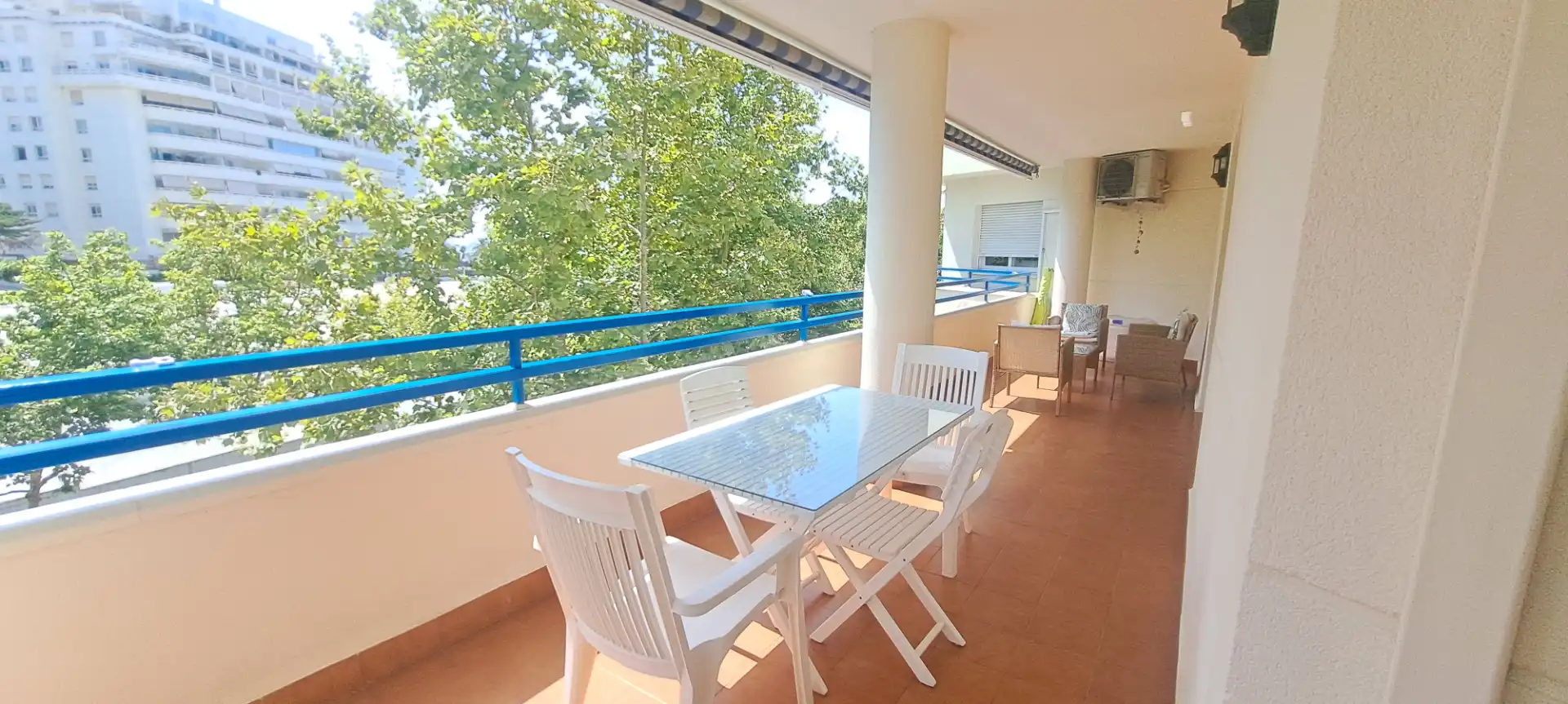 Terrace of Flat for rent in Marbella  with Air Conditioner, Heating and Terrace