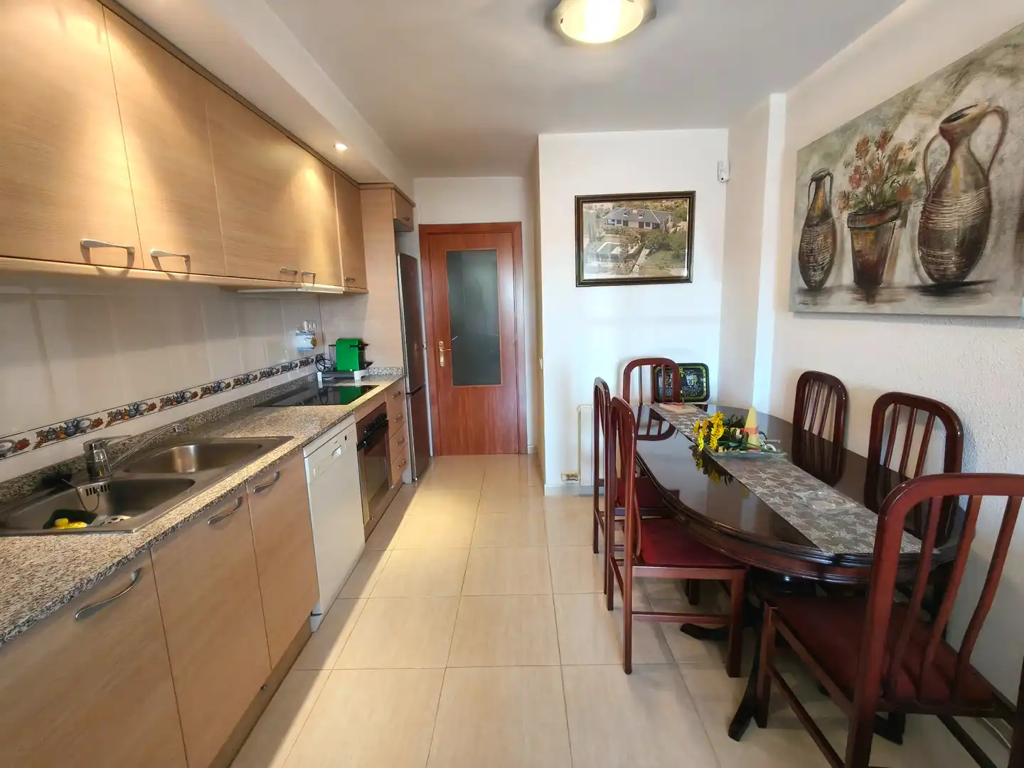Cuina de Àtic en venda en Calella amb Calefacció, Moblat i Forn