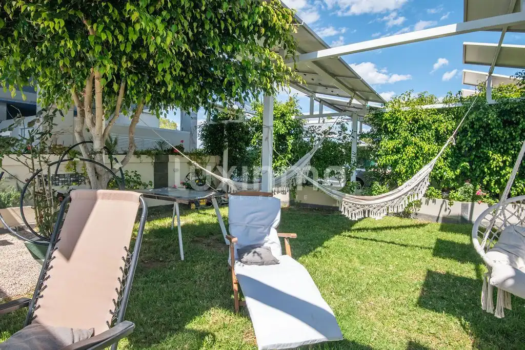 Terrasse von Wohnung zum Verkauf in Finestrat mit Klimaanlage, Privatgarten und Terrasse