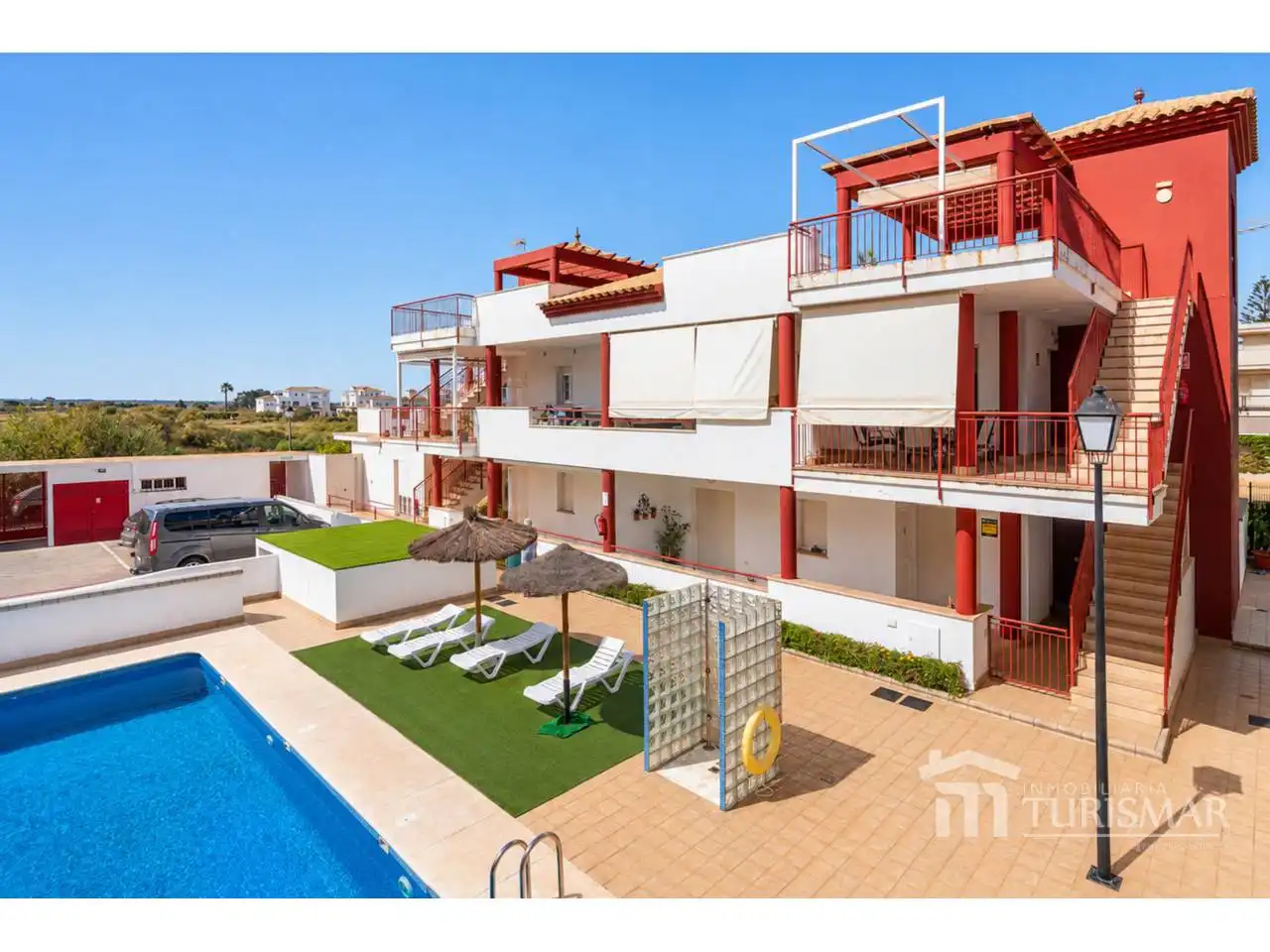 Exterior view of Duplexes for sale in Ayamonte  with Terrace, Furnished and Community pool