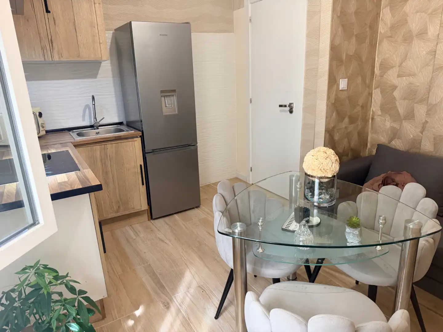 Cocina de Apartamento de alquiler en Centro
