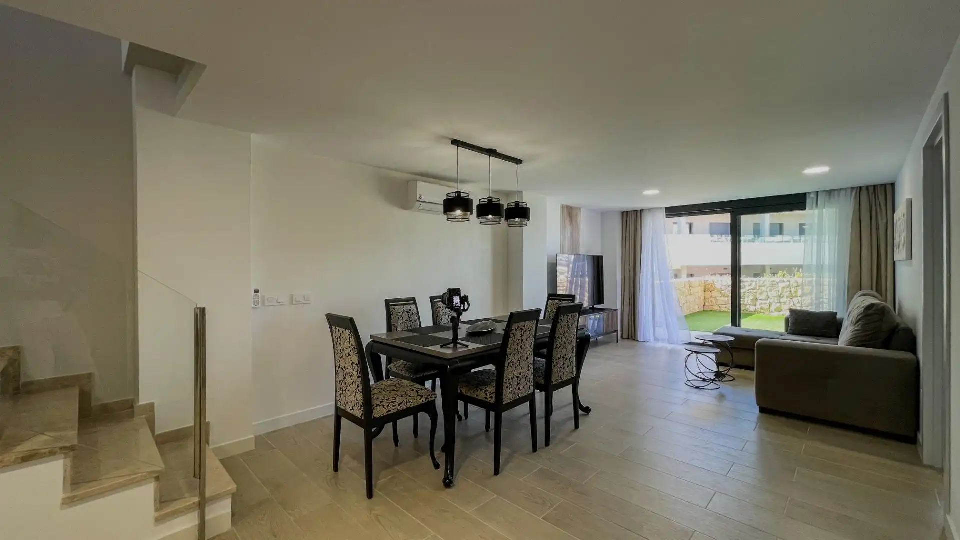 Comedor de Dúplex en venta en Finestrat con Aire acondicionado, Terraza y Amueblado