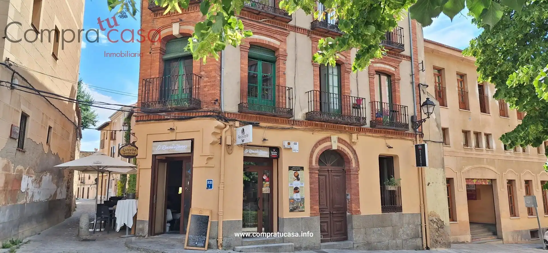 Pis de lloguer en Segovia amb Calefacció, Moblat i Balcó