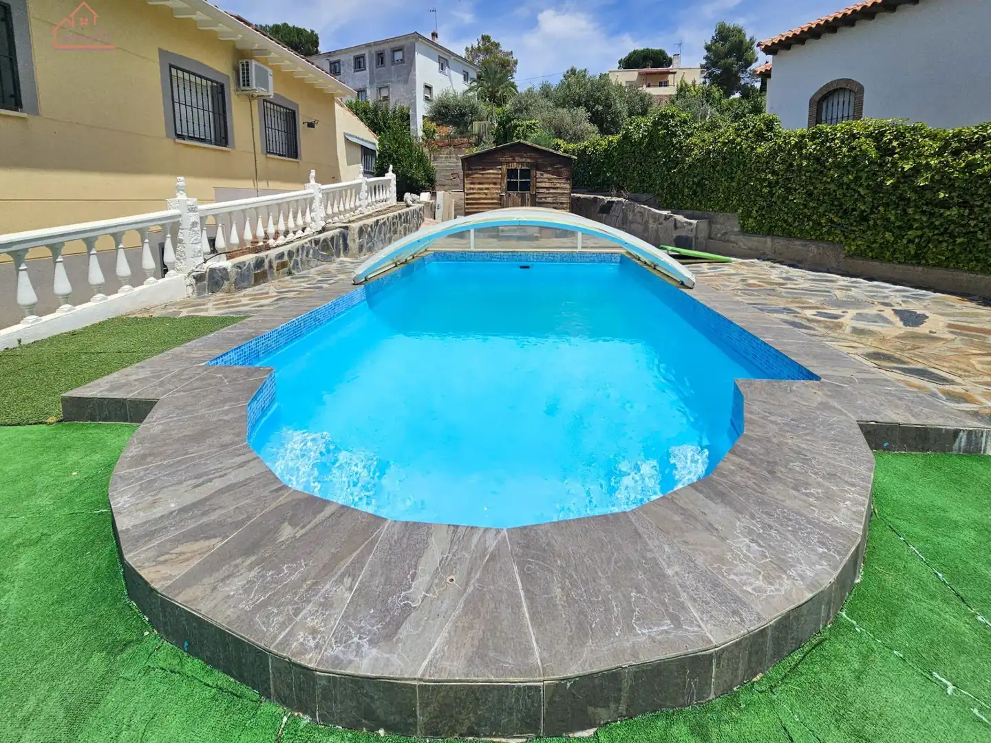 Piscina de Casa o xalet en venda en Chinchón amb Aire condicionat, Calefacció i Jardí privat