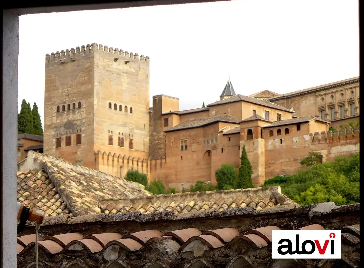 Exterior view of Apartments for rent in Granada  with Air Conditioner and Furnished