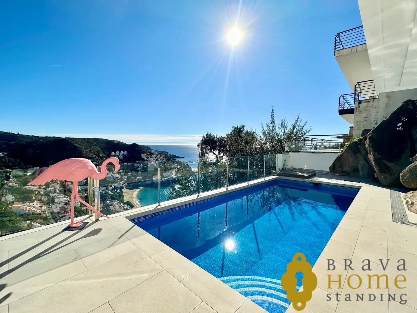 Piscina de Casa o xalet en venda en Roses amb Aire condicionat, Jardí privat i Terrassa