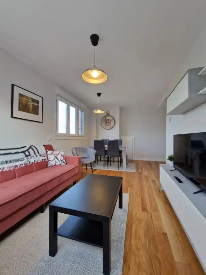 Living room of Flat for rent in Urduliz  with Heating, Terrace and Storage room
