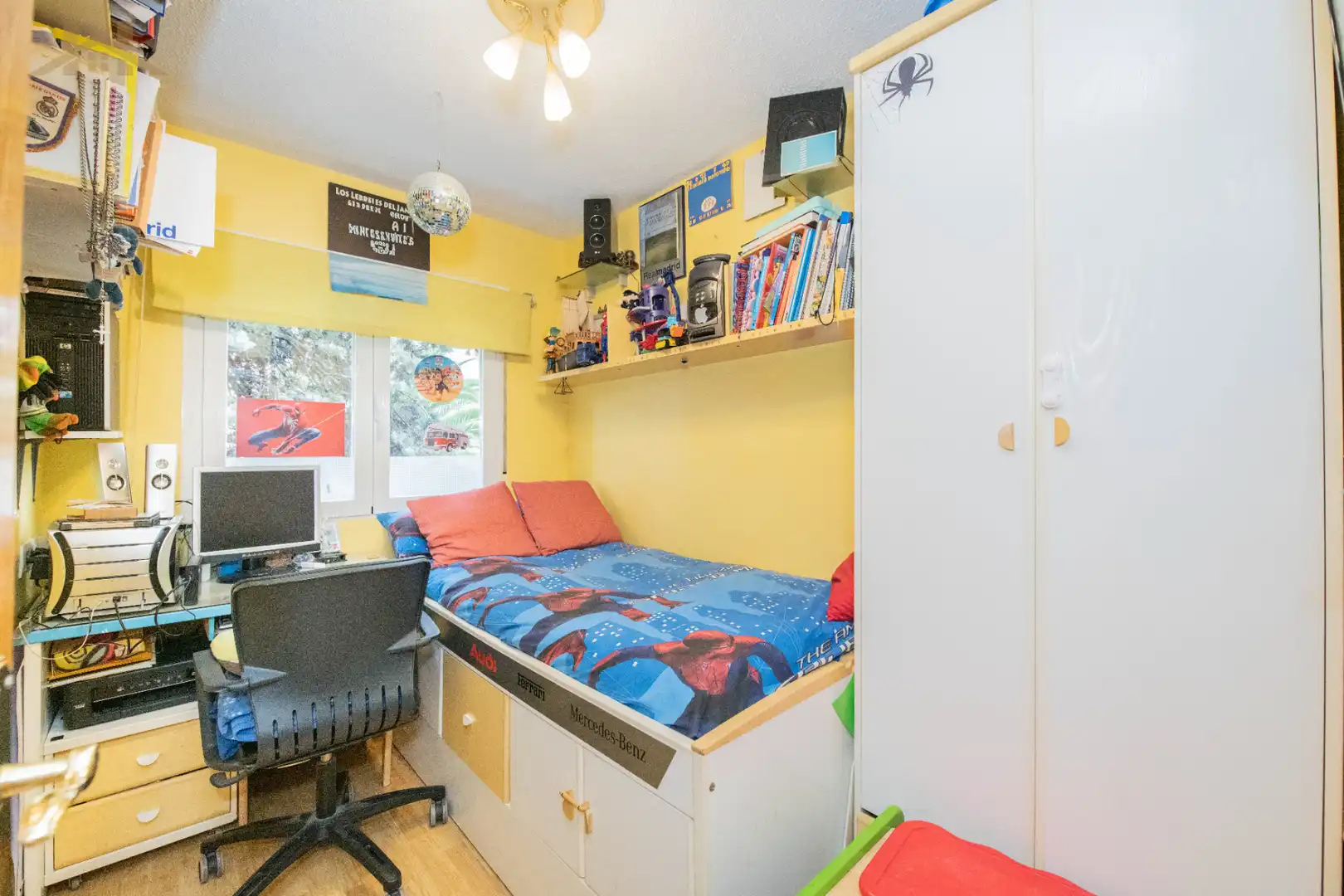 Schlafzimmer von Wohnung zum Verkauf in Coslada mit Klimaanlage und Heizung