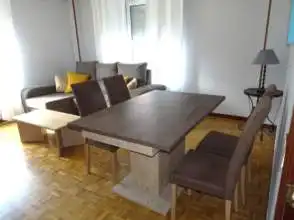 Esszimmer von Wohnung zur Miete in Gijón  mit Heizung, Parkett und Möbliert