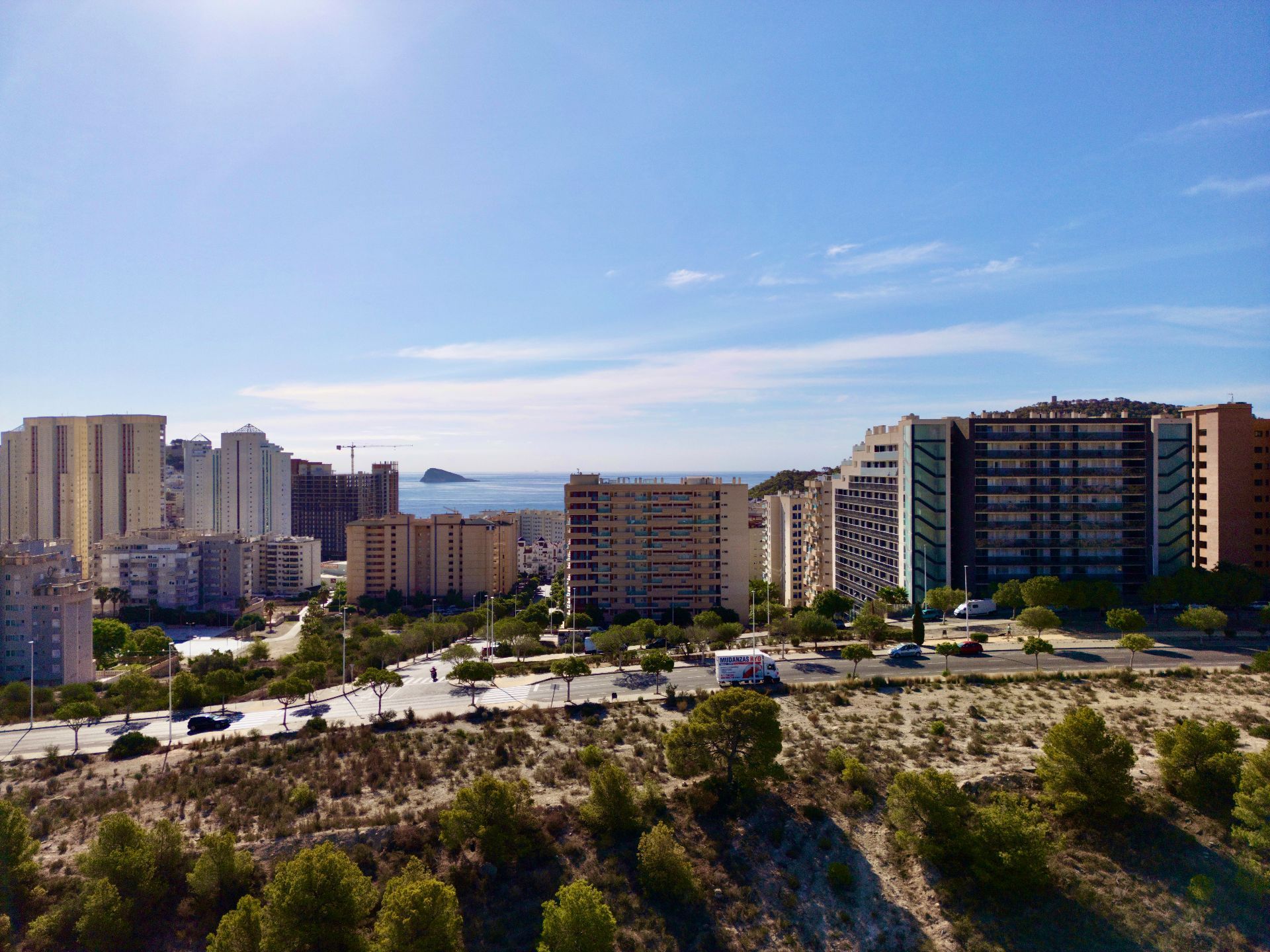 Exterior view of Apartment for sale in Villajoyosa / La Vila Joiosa  with Air Conditioner and Community pool