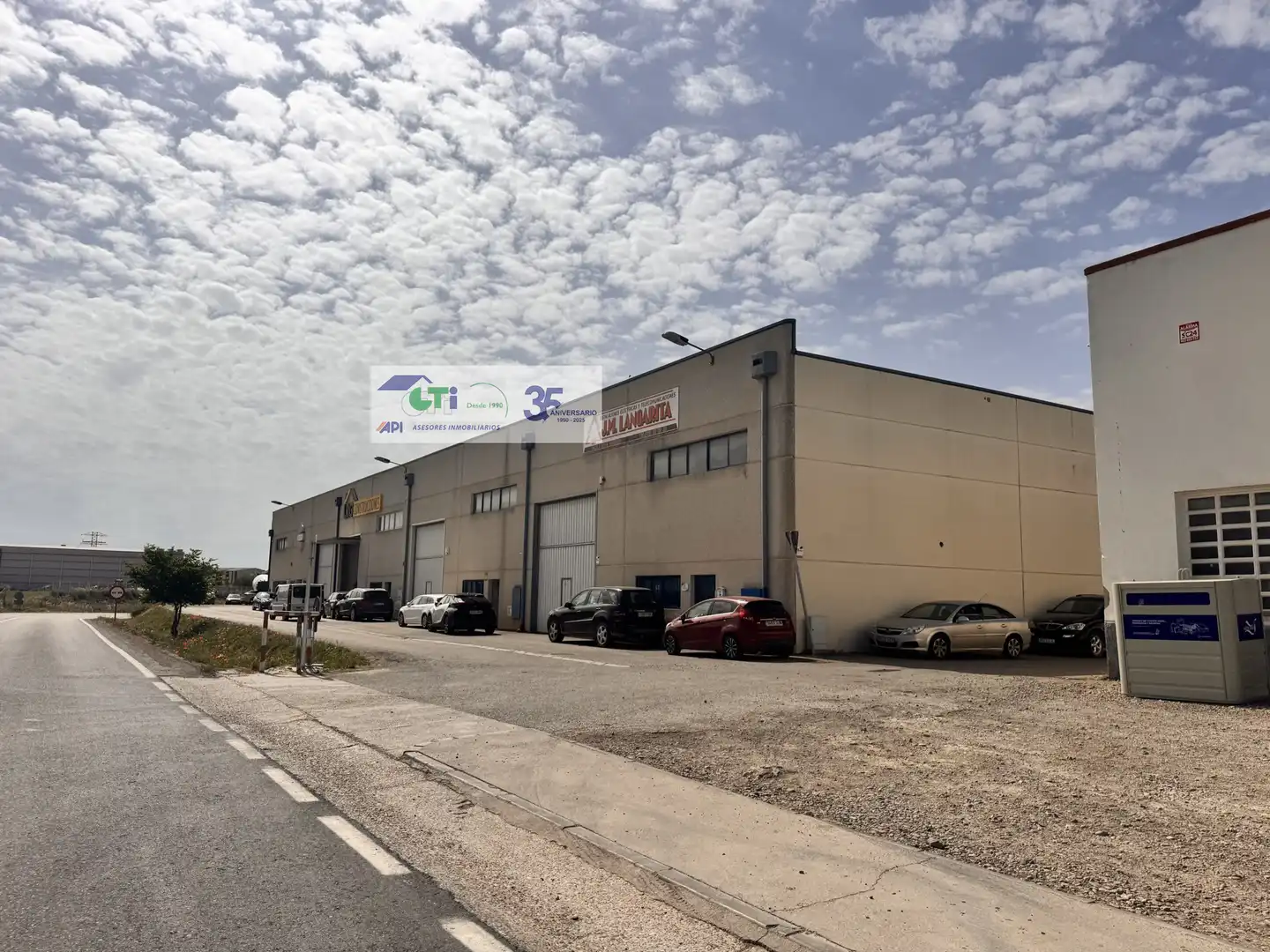 Exterior view of Industrial buildings for sale in Épila