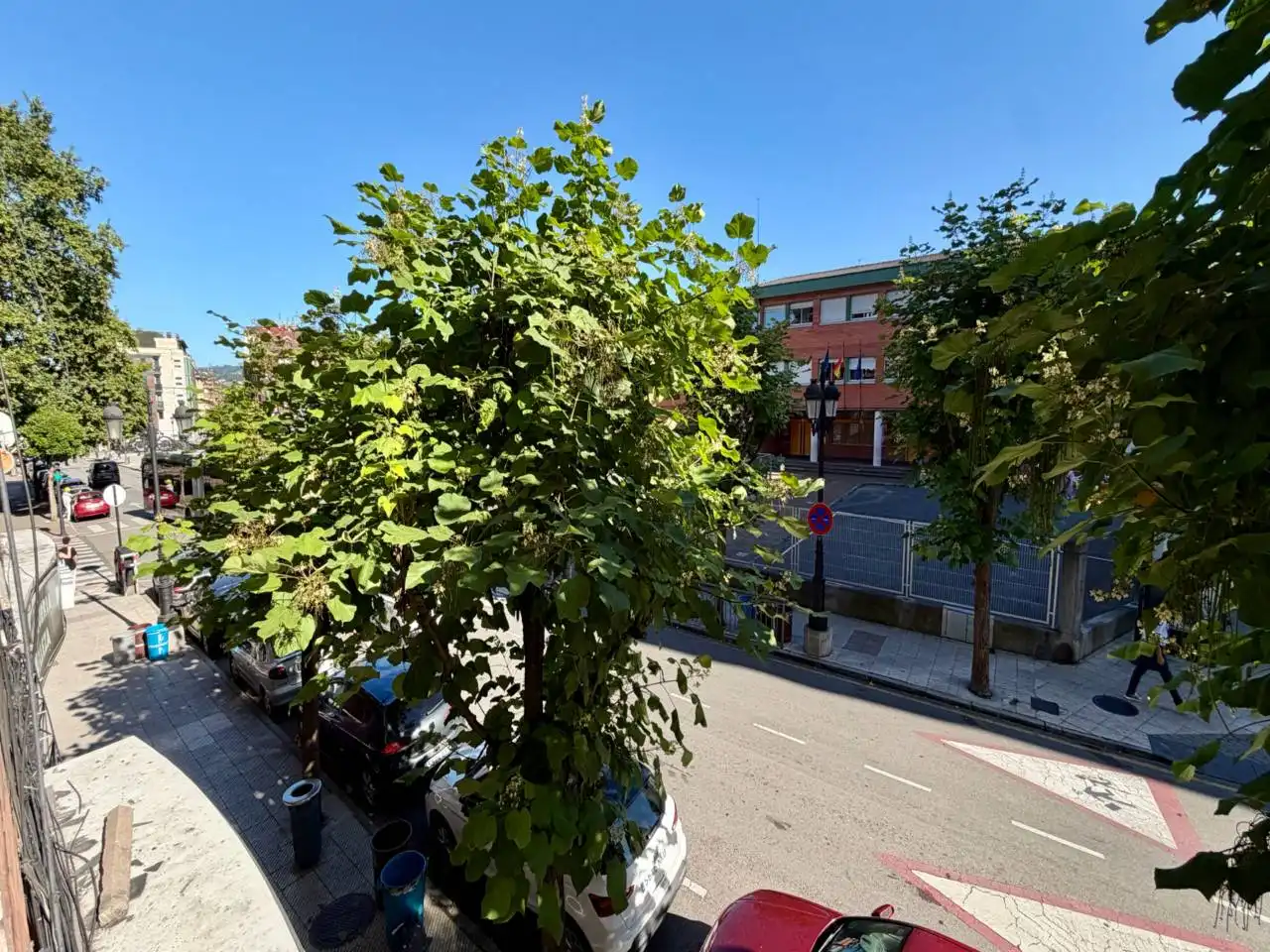 Vista exterior de Piso en venta en Oviedo  con Terraza
