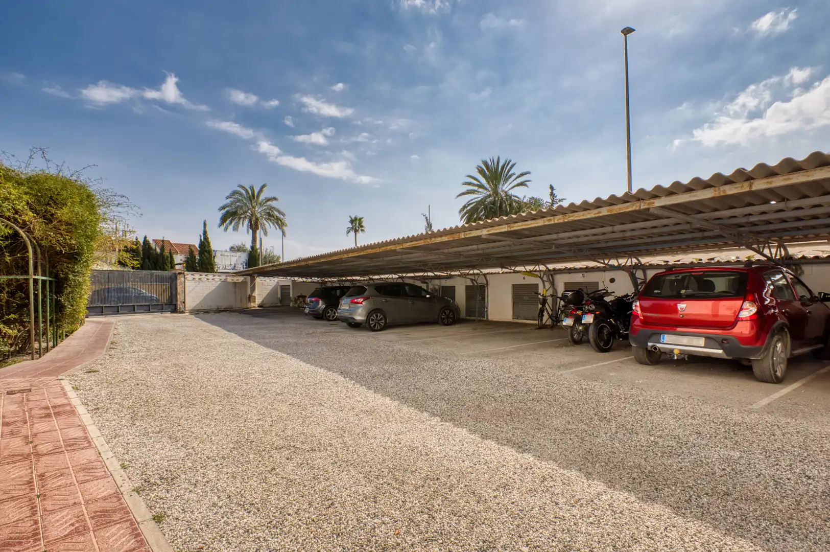 Parking of Flat for rent in El Campello  with Air Conditioner, Heating and Private garden