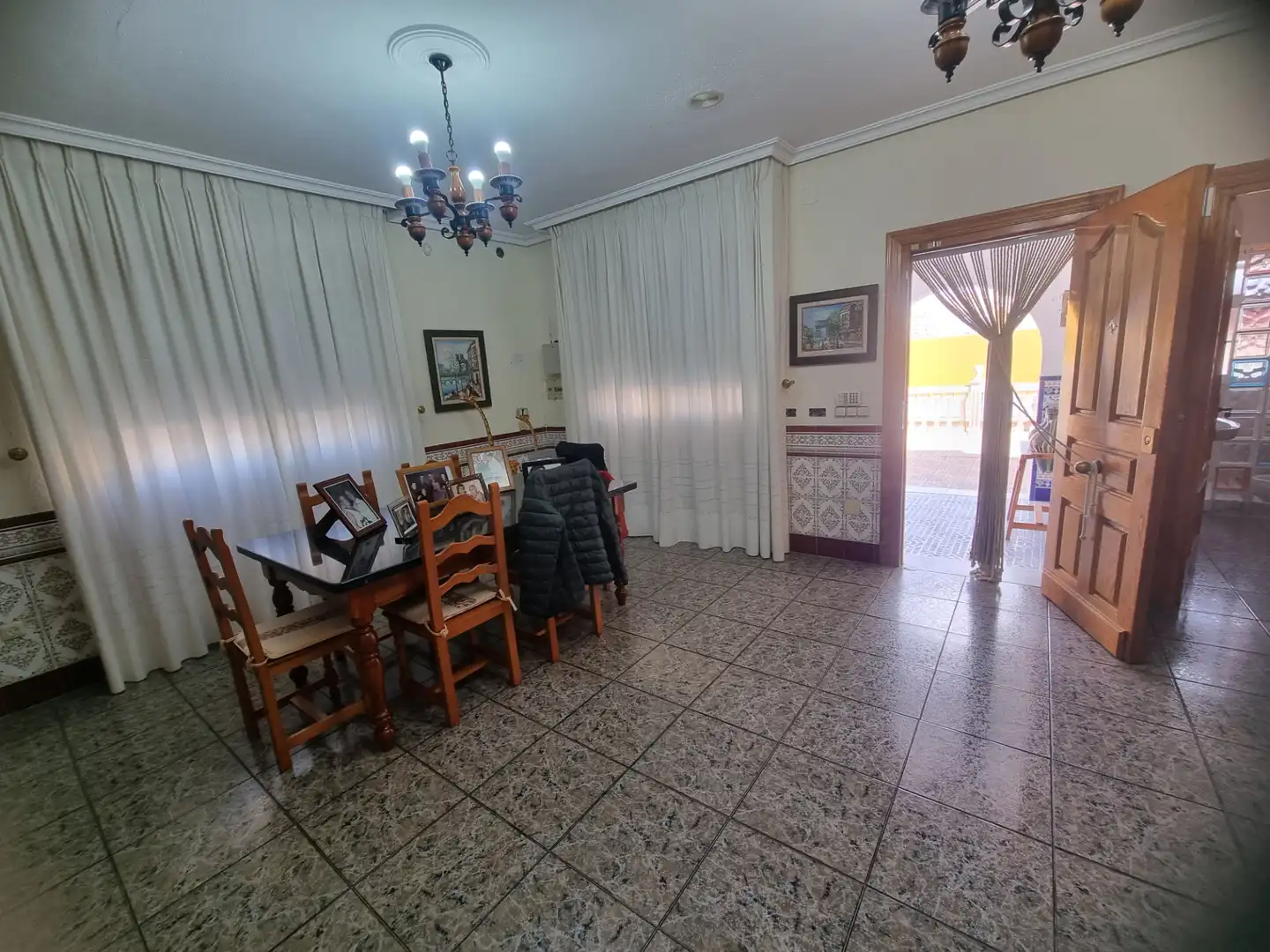 Comedor de Finca rústica en venta en Pechina con Aire acondicionado, Calefacción y Jardín privado