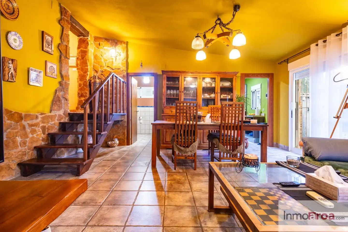 Comedor de Finca rústica en venta en L'Alcora con Aire acondicionado, Terraza y Piscina
