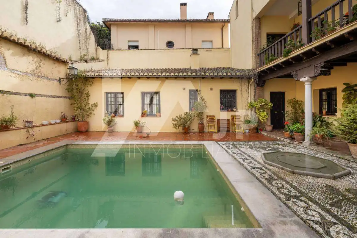 Swimming pool of Duplexes for rent in Granada  with Heating, Furnished and Balcony