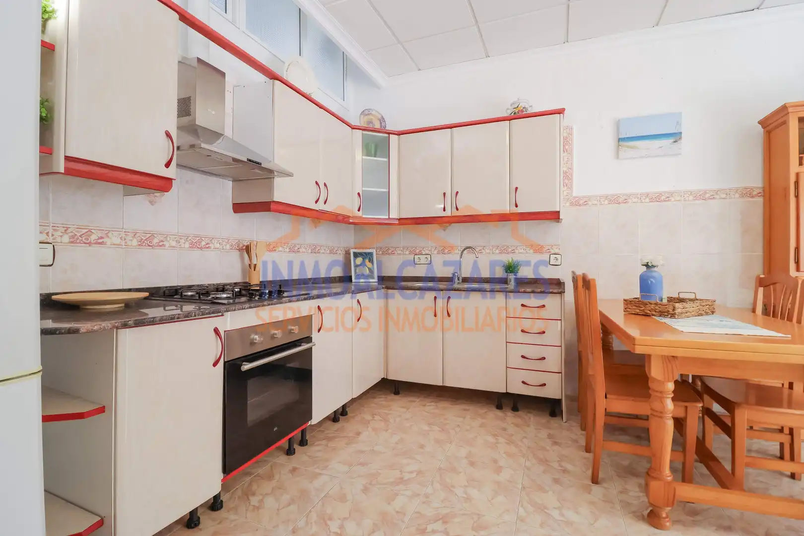Cuina de Planta baixa en venda en Los Alcázares amb Aire condicionat, Terrassa i Traster