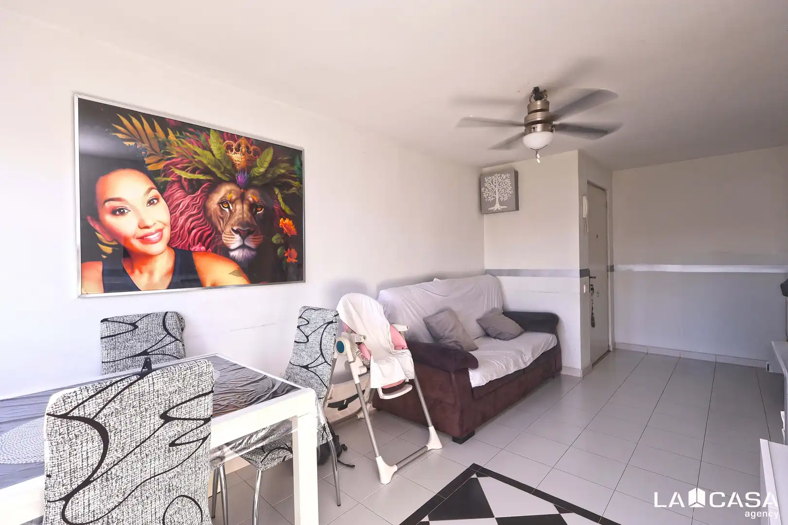 Sala de estar de Piso en venta en Esplugues de Llobregat