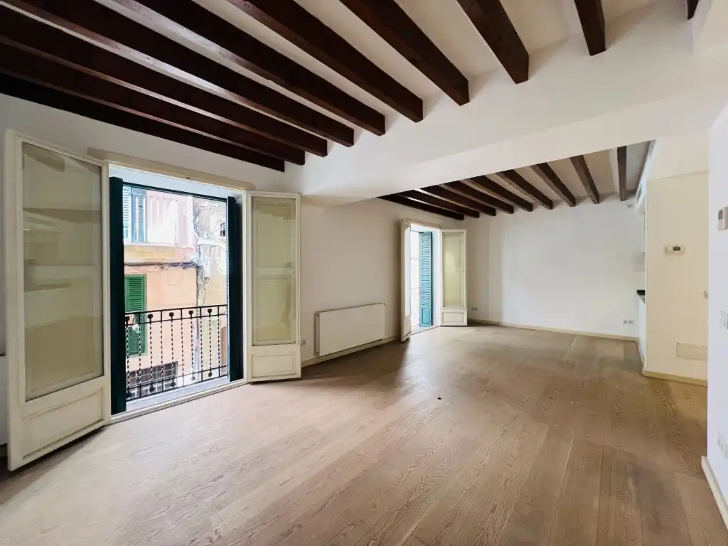 Wohnzimmer von Wohnungen zum Verkauf in  Palma de Mallorca mit Klimaanlage, Terrasse und Balkon