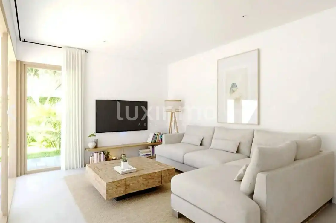 Sala de estar de Casa o chalet en venta en L'Alfàs del Pi con Aire acondicionado, Calefacción y Terraza