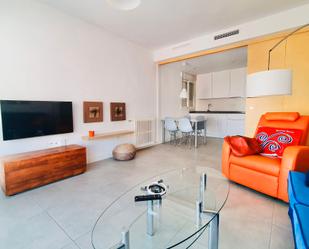 Living room of Attic to rent in  Granada Capital  with Air Conditioner, Heating and Terrace