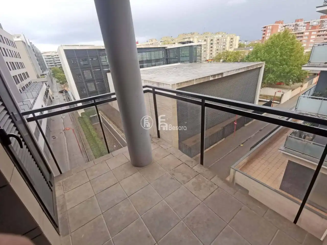 Terrace of Flat for rent in Lleida  with Air Conditioner, Heating and Parquet flooring