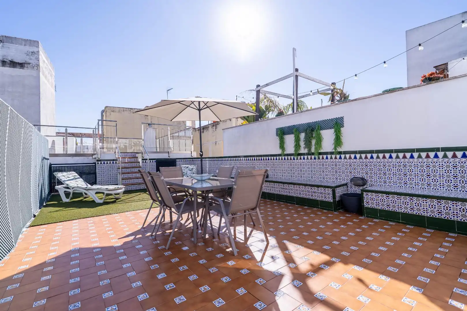 Terrasse von Dachboden zum Verkauf in Sevilla mit Klimaanlage, Heizung und Terrasse