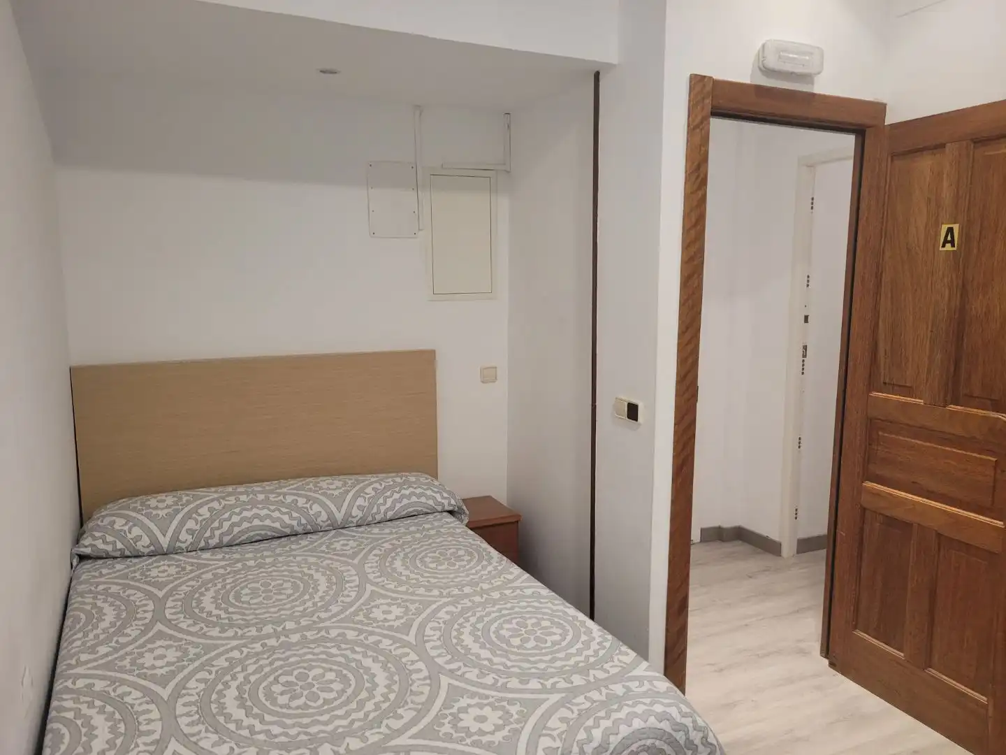 Bedroom of Flat for rent in Madrid  with Air Conditioner, Heating and Furnished