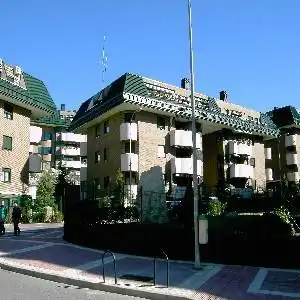 Exterior view of Flat for sale in Collado Villalba  with Heating, Parquet flooring and Terrace