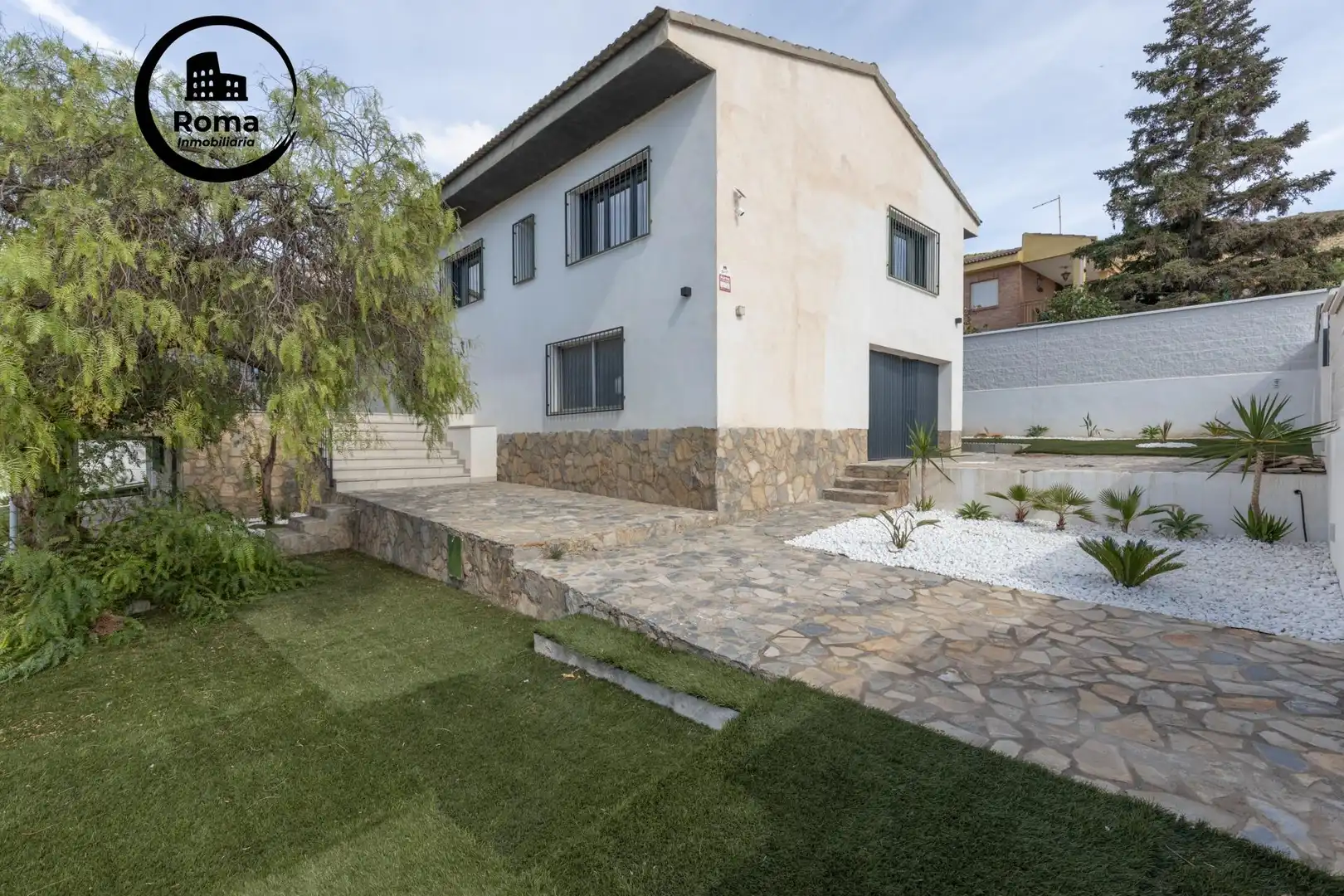 Vista exterior de Casa o chalet en venta en Padul con Aire acondicionado, Jardín privado y Terraza