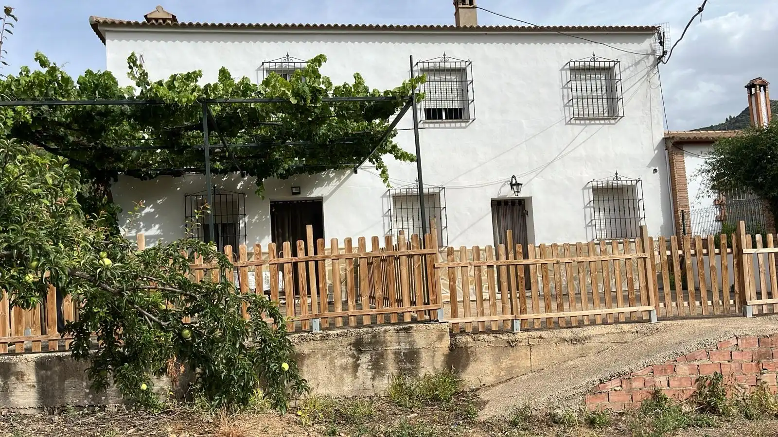 Vista exterior de Finca rústica de alquiler en Comares con Amueblado