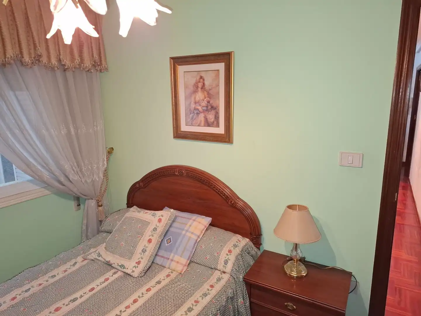 Bedroom of Flat for rent in Ourense Capital   with Heating and Furnished
