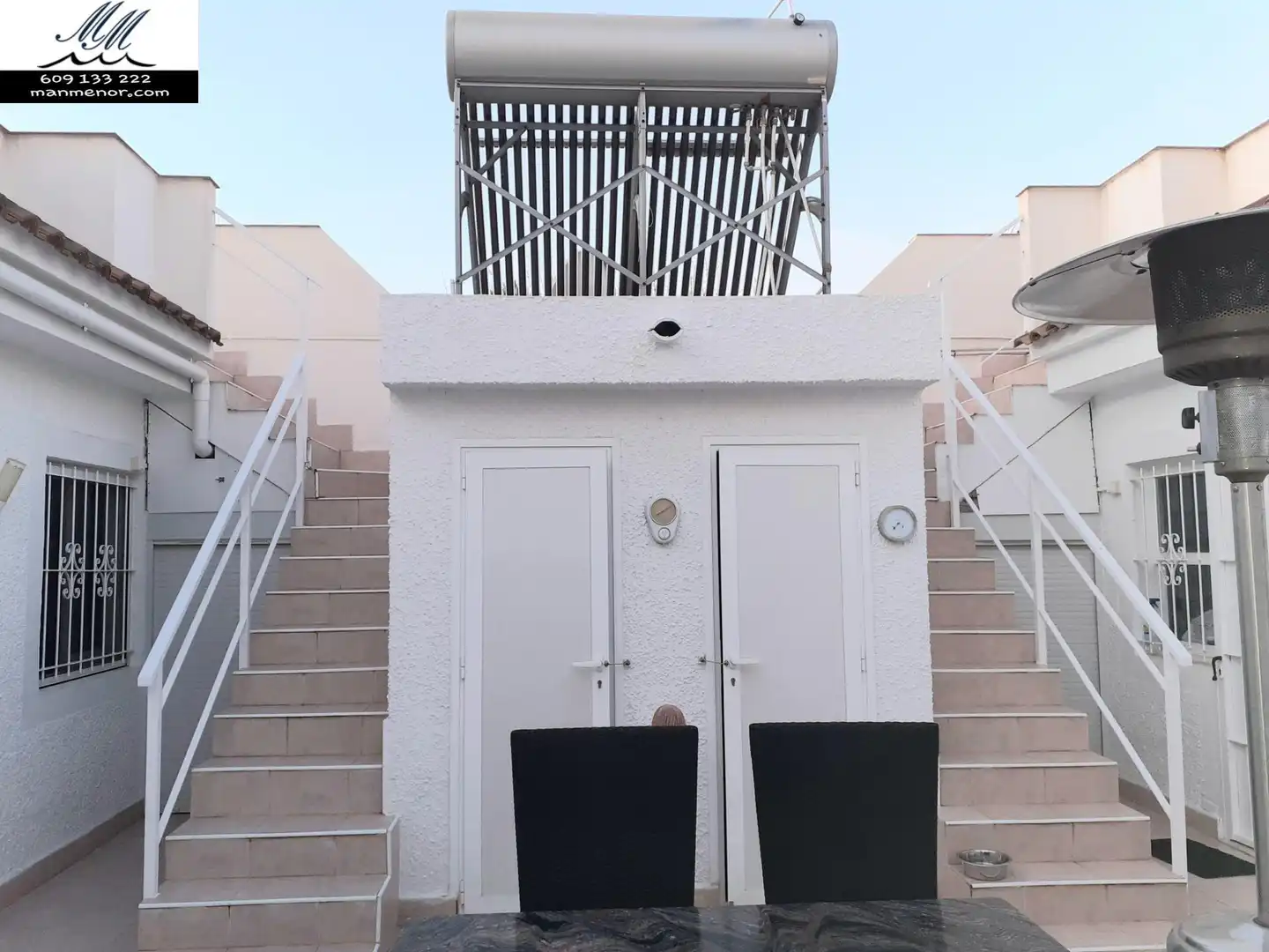 Terrassa de Casa o xalet en venda en Los Alcázares amb Calefacció, Jardí privat i Terrassa