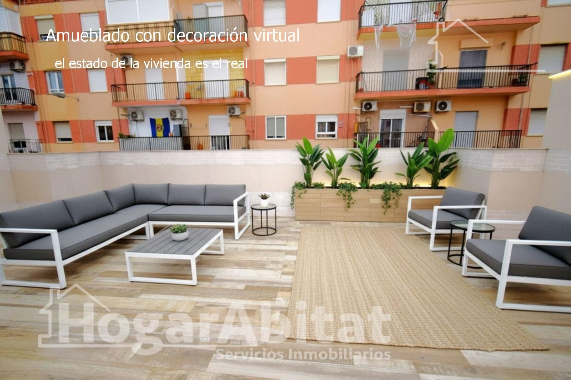 Terrace of House or chalet for sale in Sagunto / Sagunt  with Air Conditioner, Terrace and Storage room