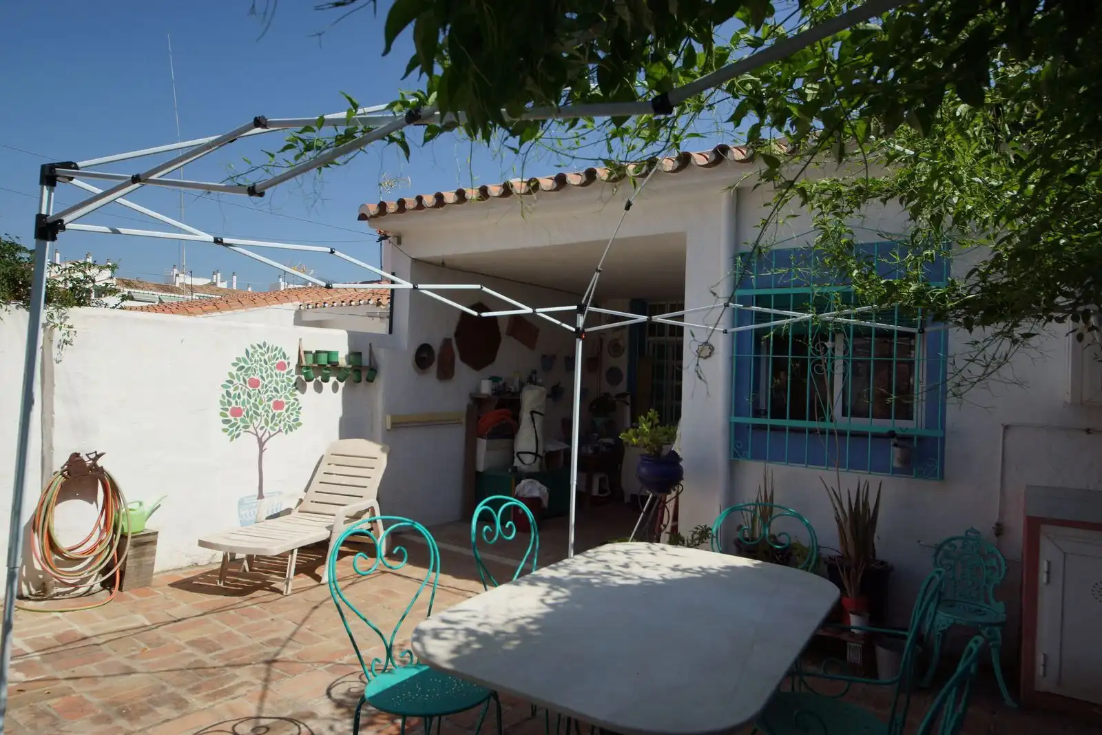 Jardí de Casa adosada en venda en Marbella amb Aire condicionat, Traster i Moblat