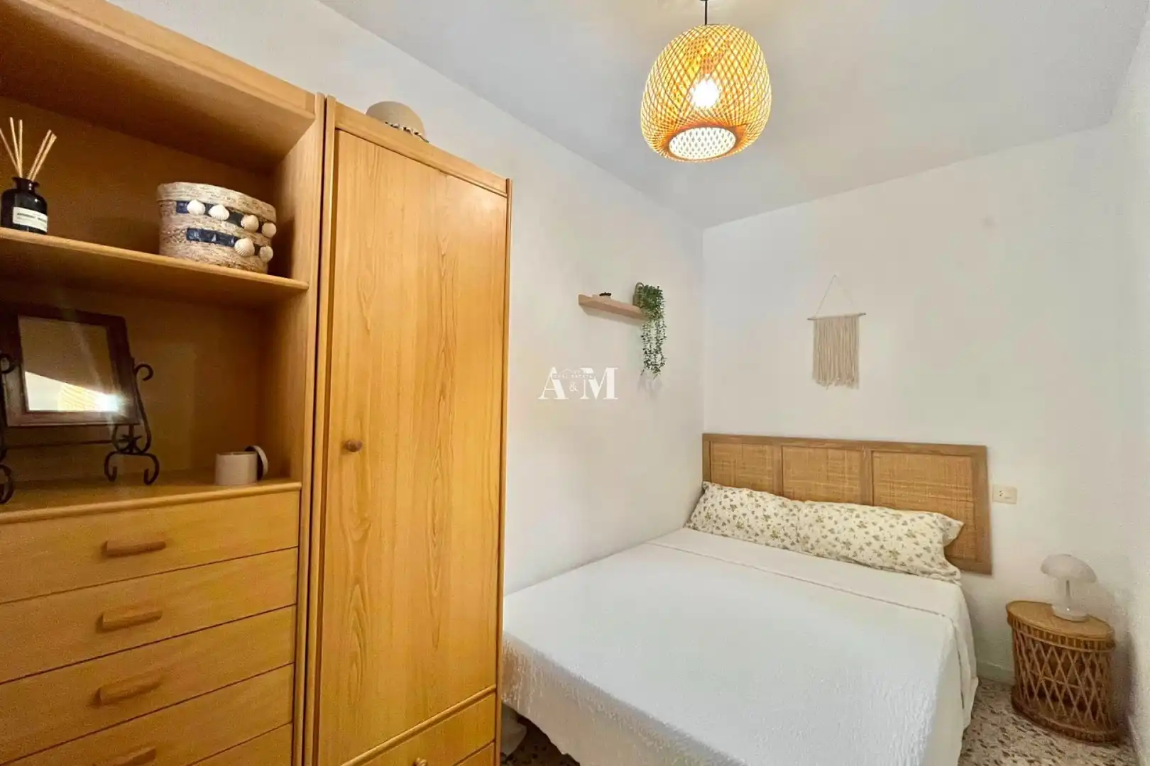 Bedroom of Flat for rent in Torrevieja  with Heating, Terrace and Furnished