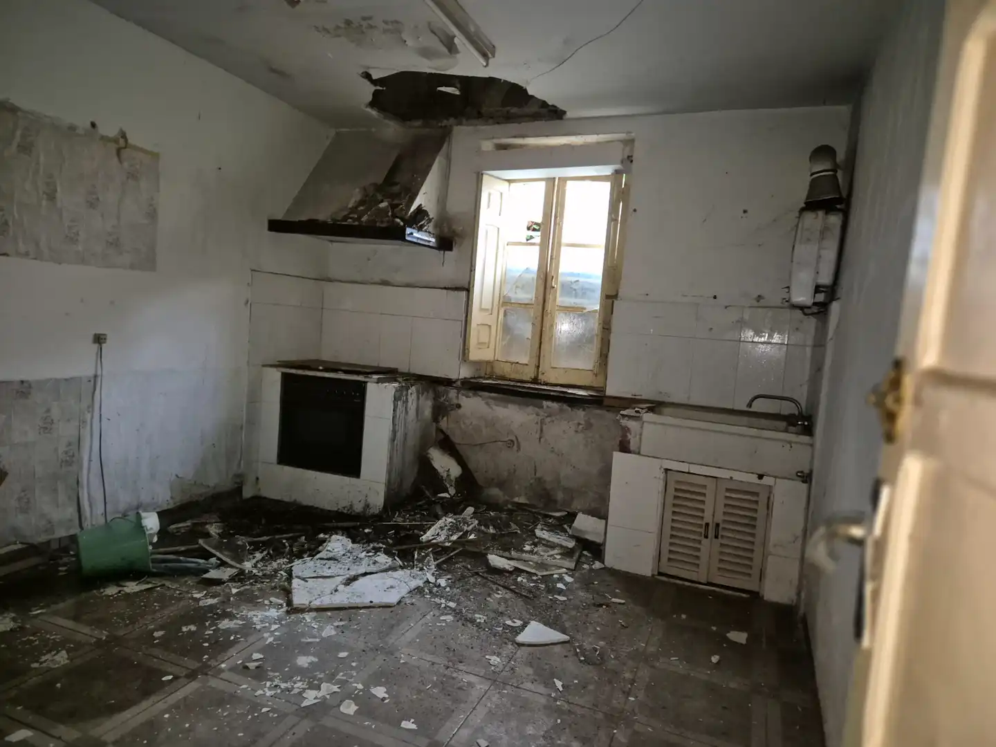 Cuina de Casa o xalet en venda en Venta de Baños