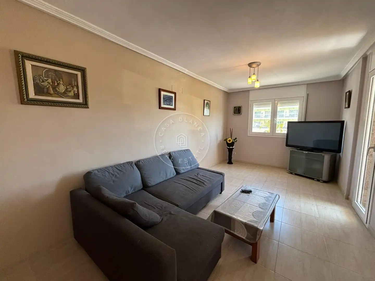 Sala de estar de Apartamento en venta en Lloret de Mar con Aire acondicionado, Calefacción y Terraza