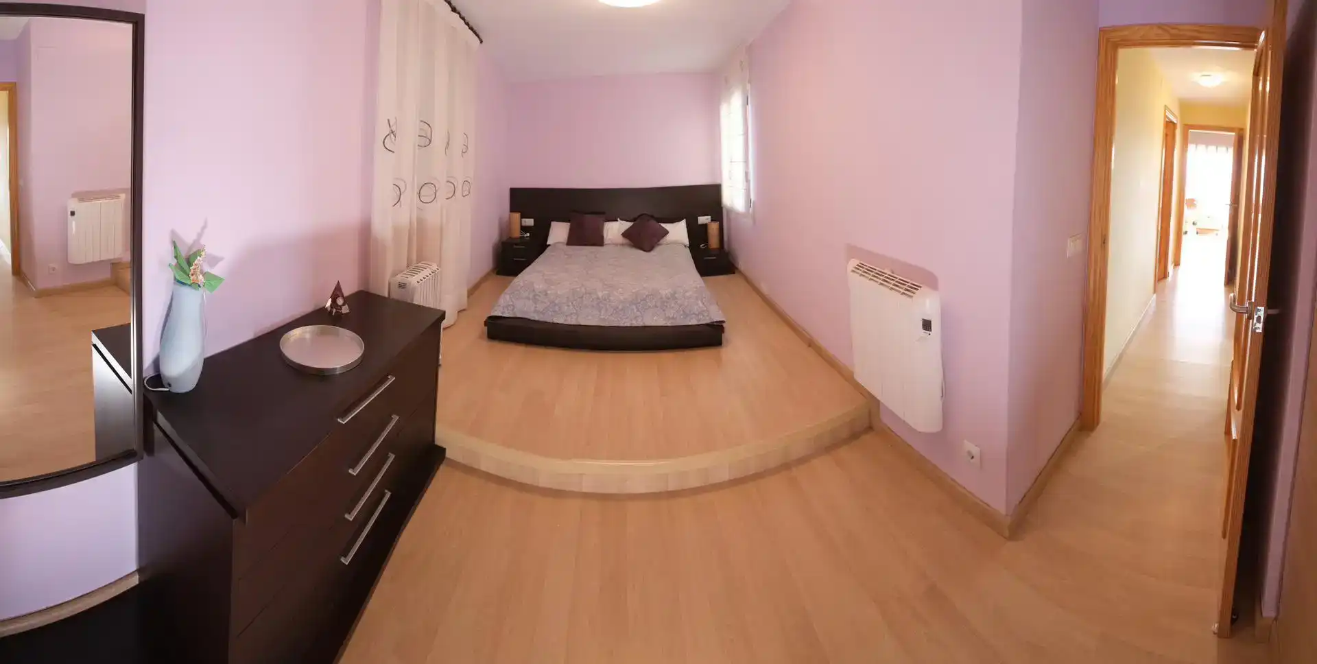 Bedroom of Flat for sale in Mas de Barberans  with Air Conditioner, Parquet flooring and Furnished