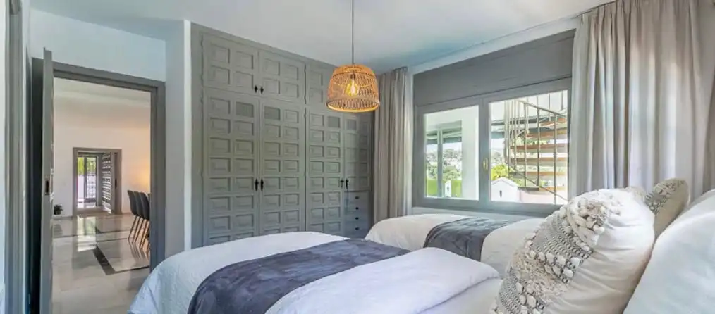 Bedroom of Houses for rent in Marbella  with Terrace and Swimming Pool