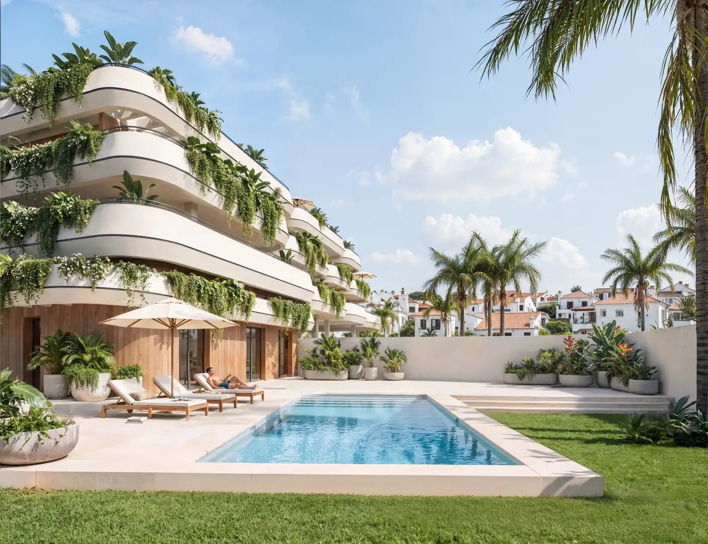 Vista exterior de Ático en venta en Torremolinos con Aire acondicionado, Terraza y Piscina