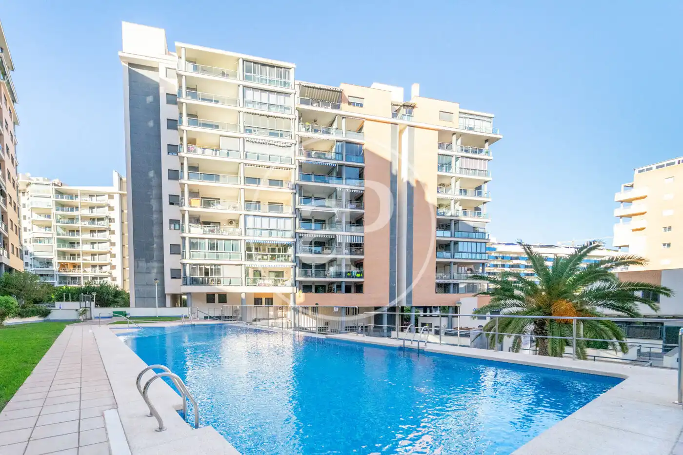 Piscina de Piso en venta en Villajoyosa / La Vila Joiosa con Calefacción, Jardín privado y Terraza