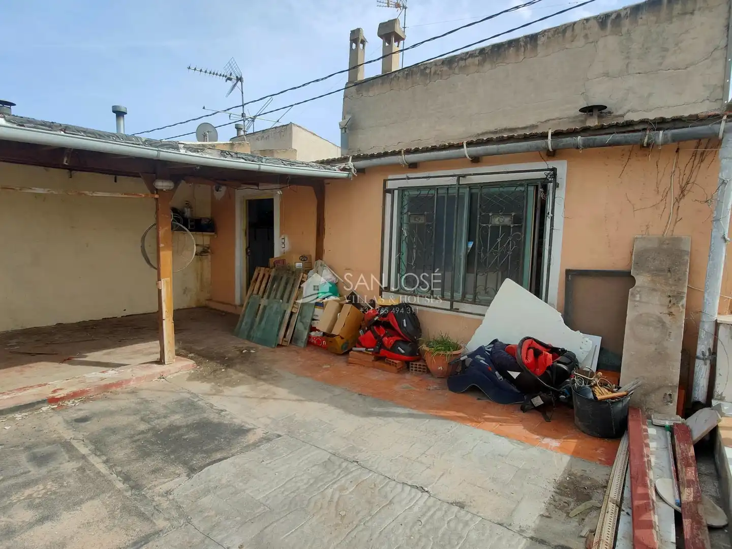 Exterior view of Houses for sale in Aspe  with Heating and Terrace