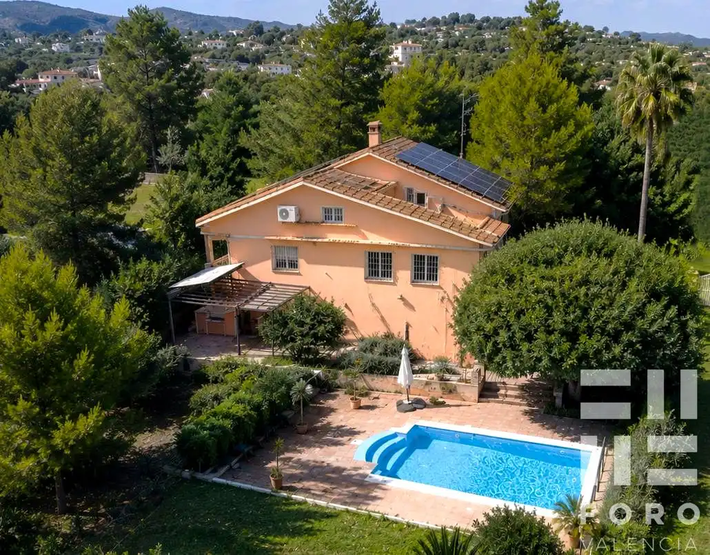 Jardín de Casa o chalet en venta en Alberic con Aire acondicionado, Jardín privado y Terraza