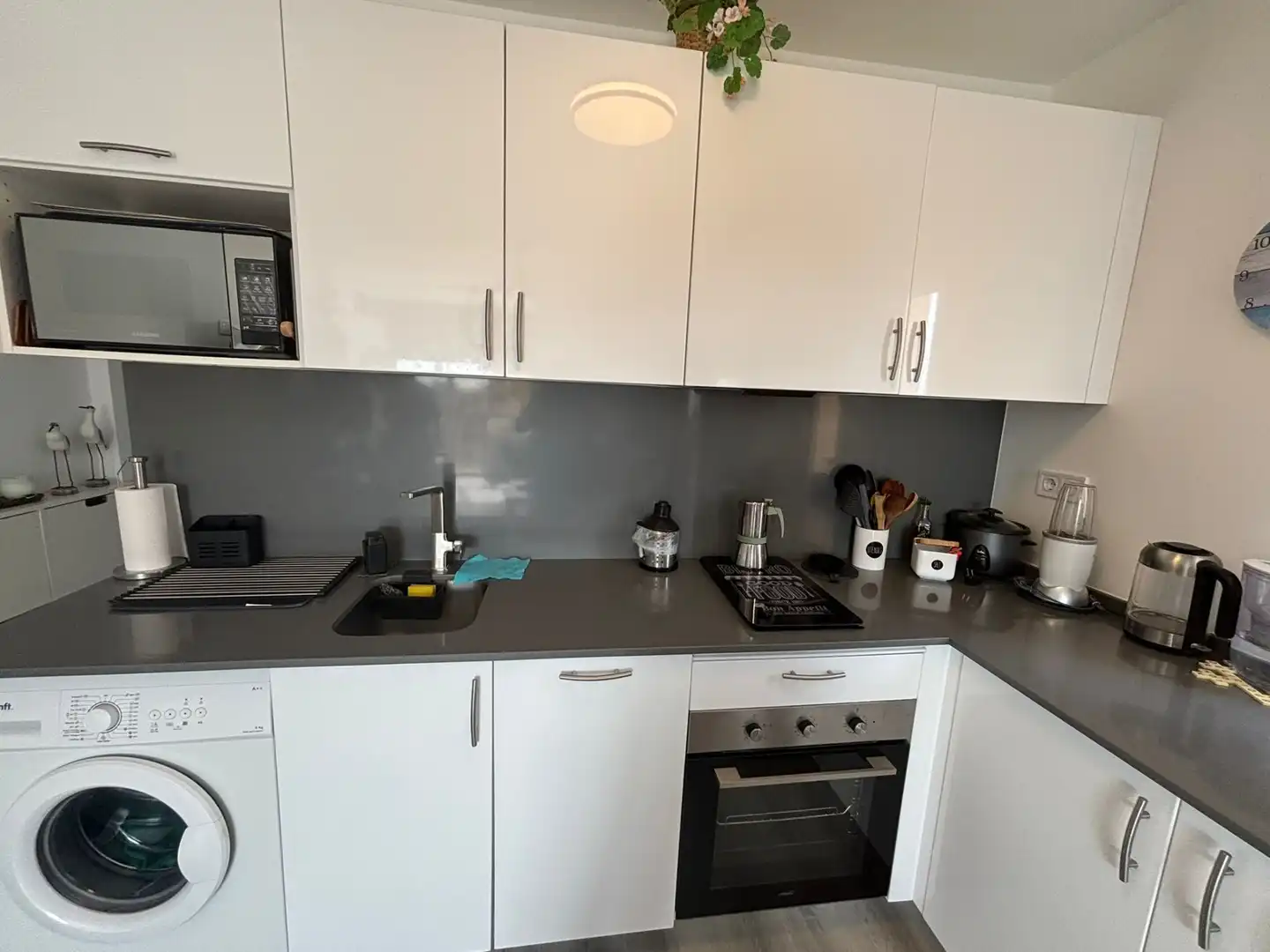 Cuina de Apartament en venda en Benalmádena amb Aire condicionat, Terrassa i Moblat