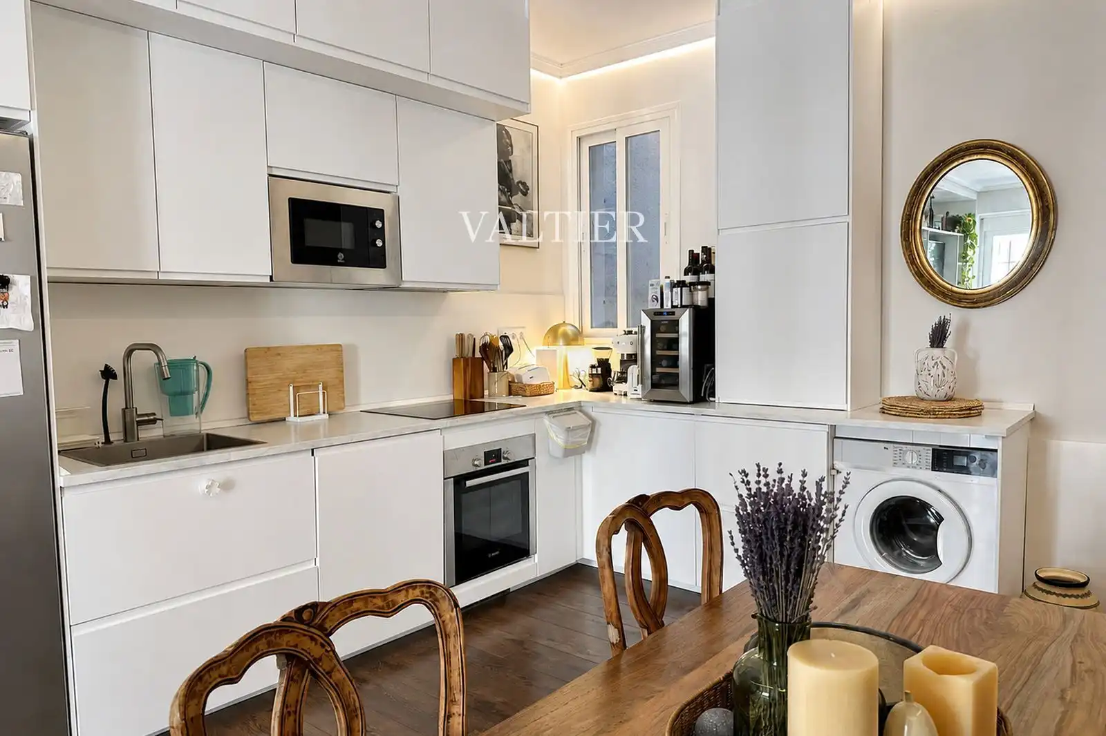 Kitchen of Flat for rent in Madrid  with Air Conditioner