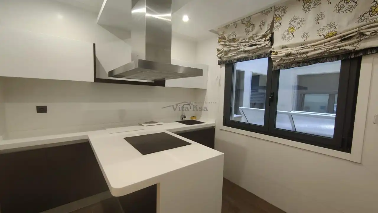 Kitchen of Flat for sale in Ourense Capital   with Heating and Parquet flooring