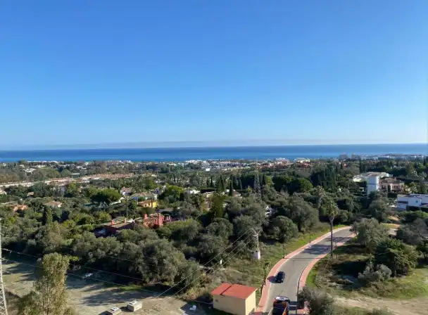 Exterior view of Attic for rent in Marbella  with Air Conditioner, Heating and Furnished